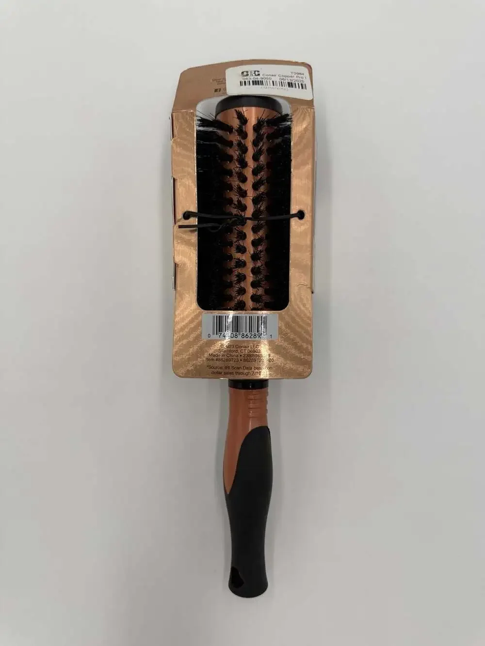 Conair Quick Blow-Dry Pro Copper Collection Round Hair Brush